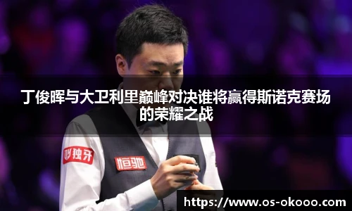 丁俊晖与大卫利里巅峰对决谁将赢得斯诺克赛场的荣耀之战